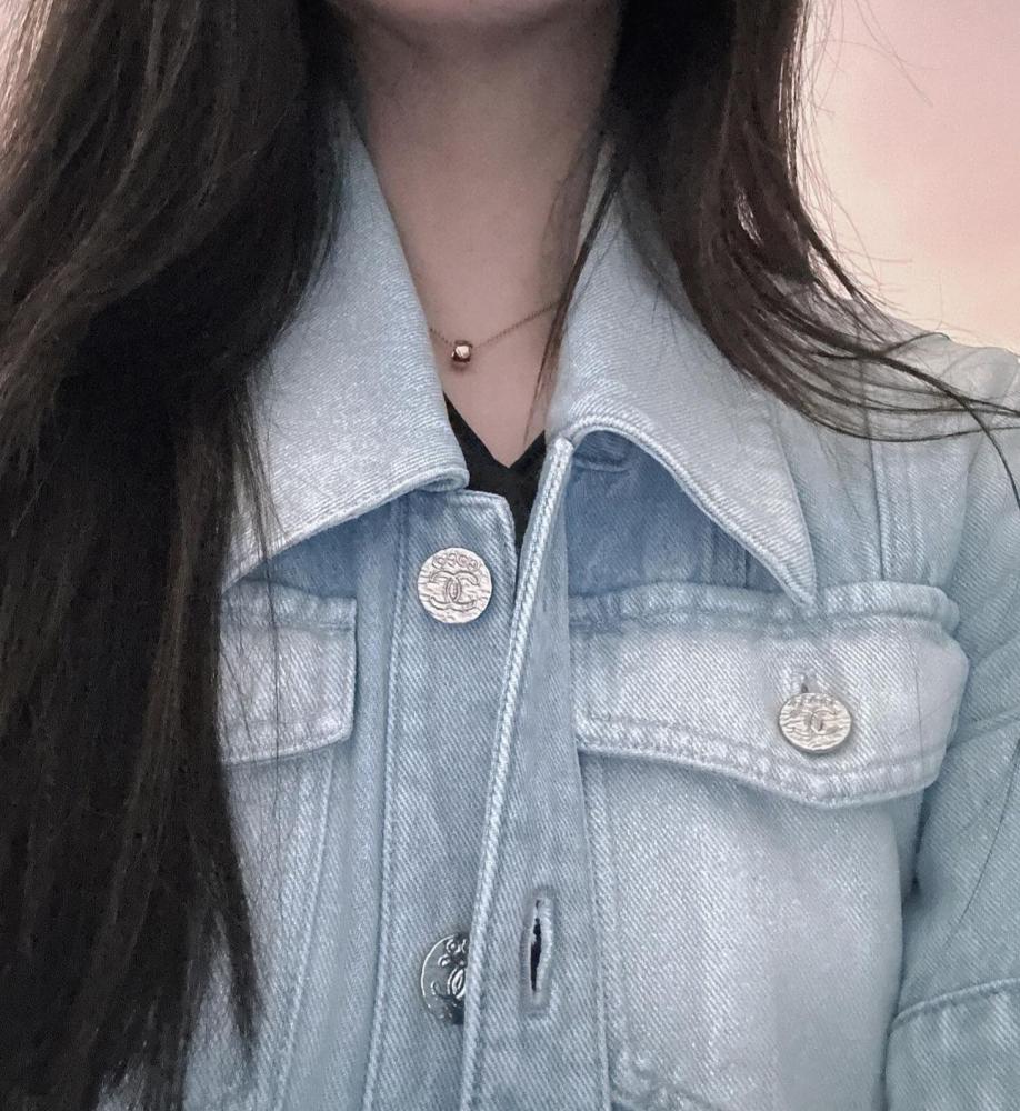 【ココビーチ♡】CHANEL   デニムジャケット 2024 Chanel Jacket Faded Denim Jacket - TEBOUGIE