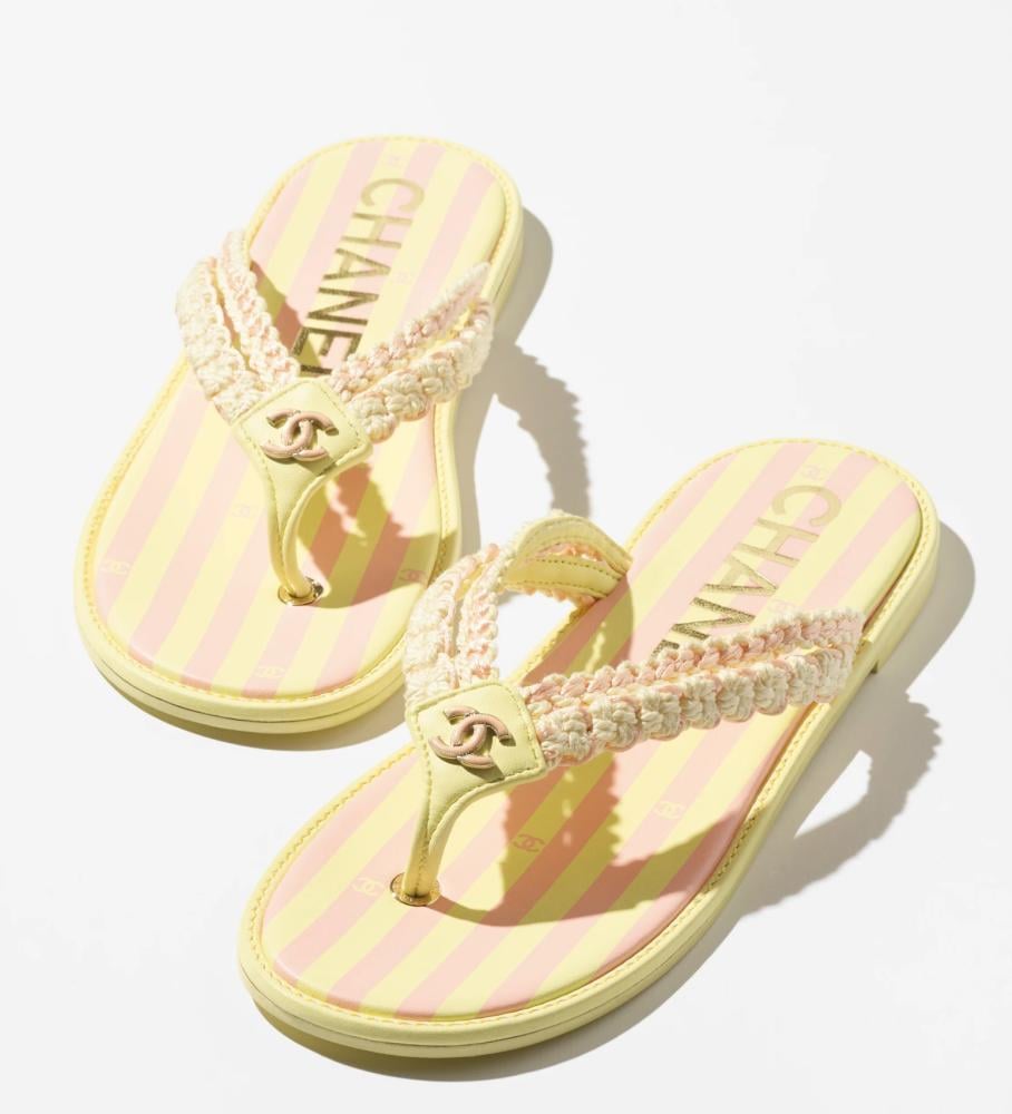 [CHANEL]★Crochet Mule Sandals f09b8d3f5f8f4f849491817c515d04