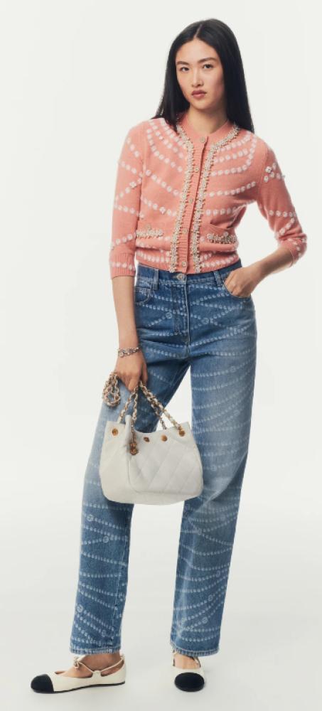 2025 Chanel Denim Blue Jeans - TEBOUGIE