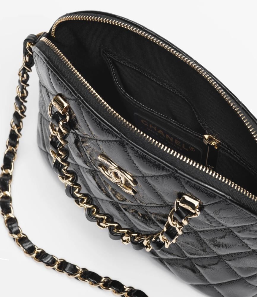 2024 Chanel Small Black Leather Shopper Bag - TEBOUGIE 2024 Chanel Small Black Leather Shopper Bag - TEBOUGIE