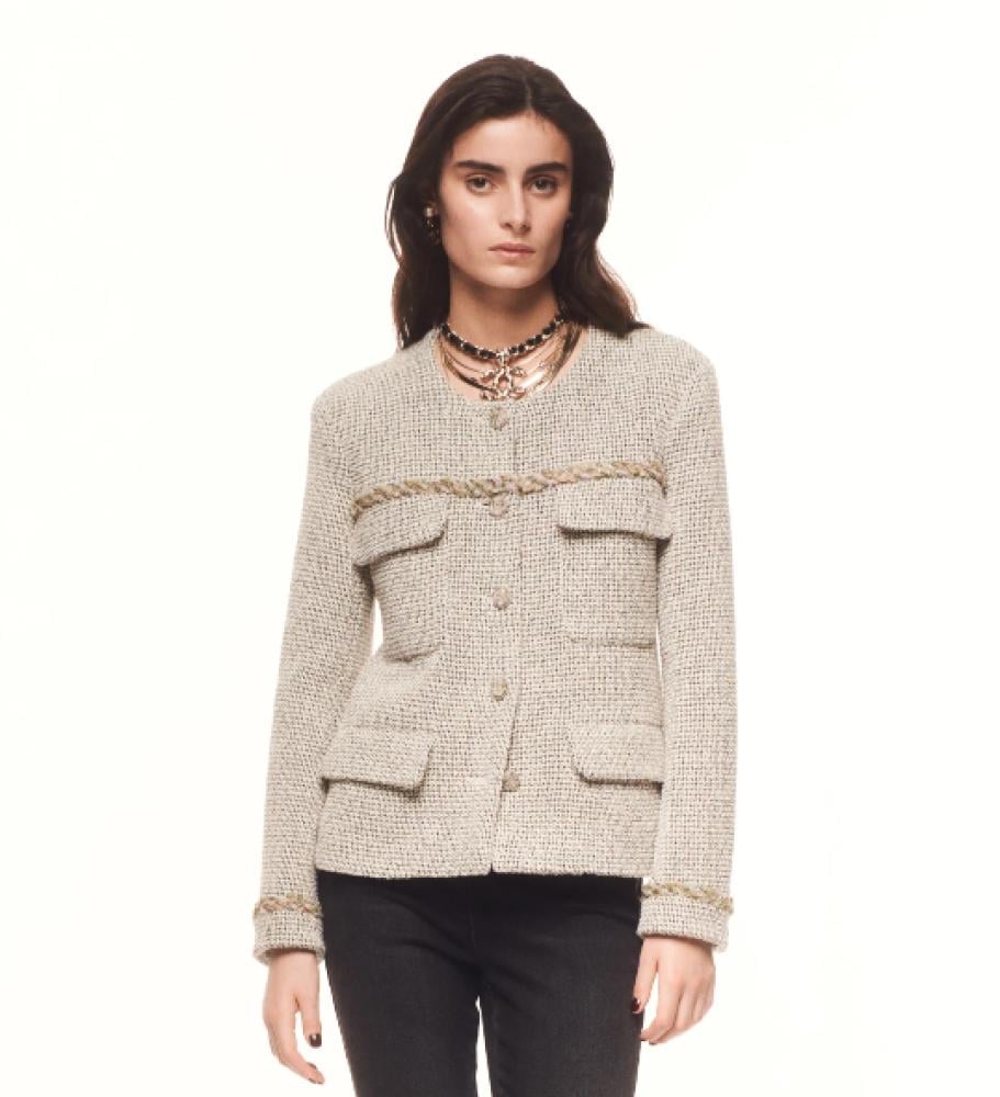 2024 Chanel black and gold metal resin stud earrings - TEBOUGIE