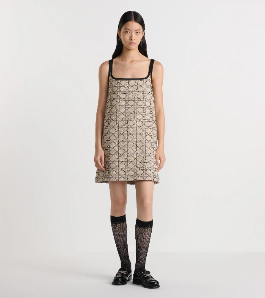 【関税&送料込】Dior Short Dresses Dior short dress in beige tweed - TEBOUGIE