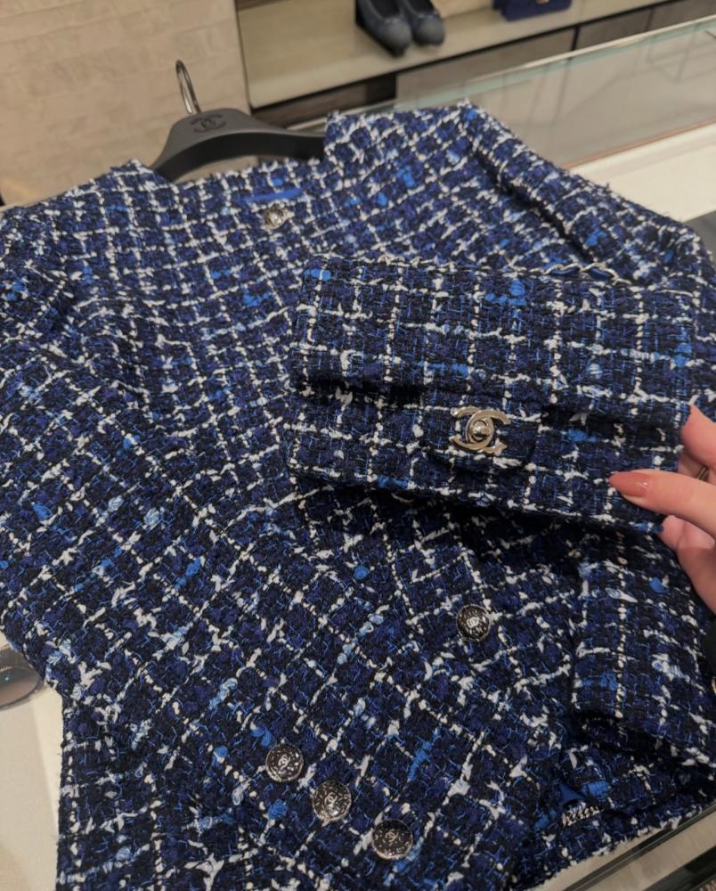 Blue tweed - TEBOUGIE