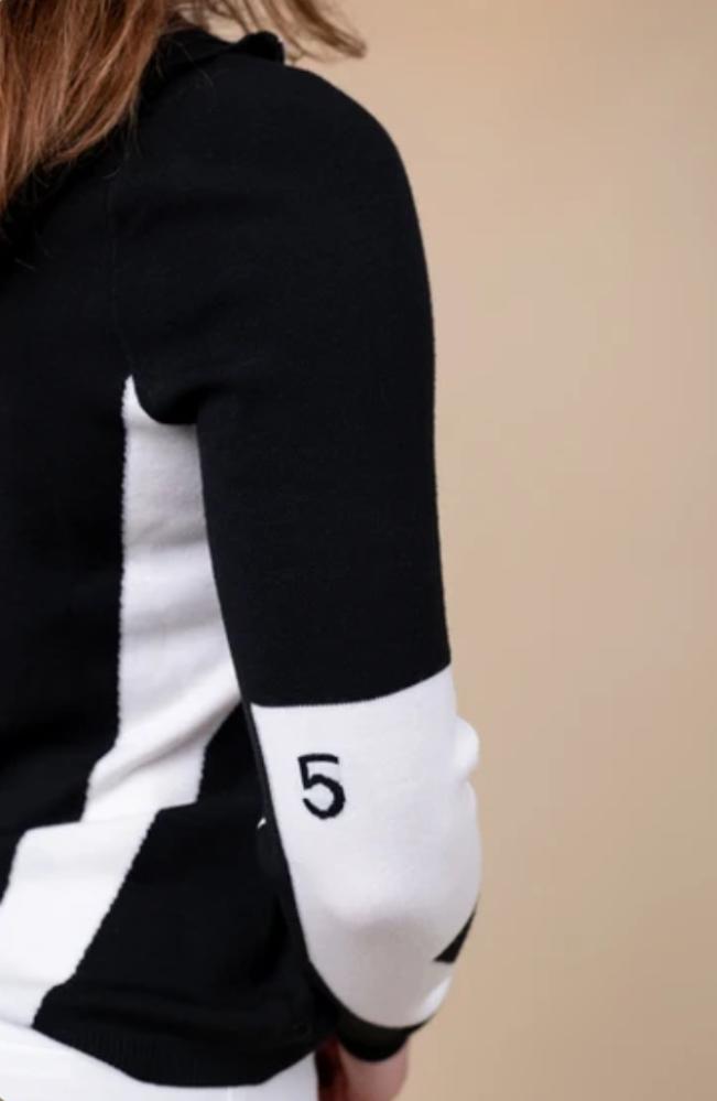 Chanel Black Winter Ski Sweater - TEBOUGIE