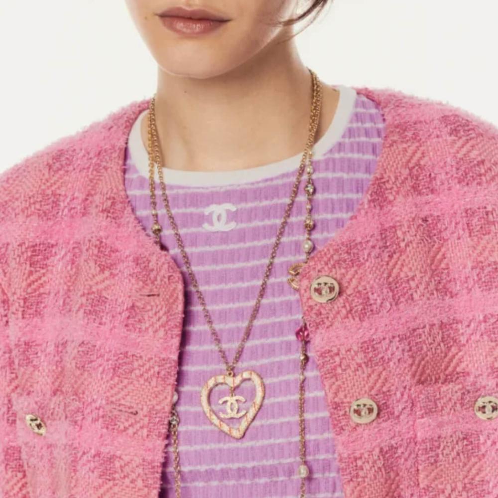 2024 Chanel Tweed Jacket with Buttons Front - TEBOUGIE