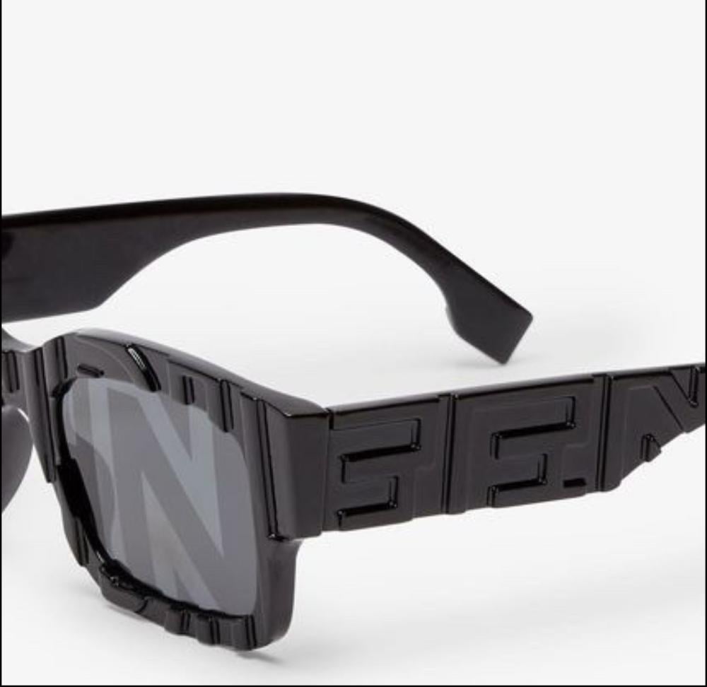 Fendi Graffiti Black Sunglasses - TEBOUGIE