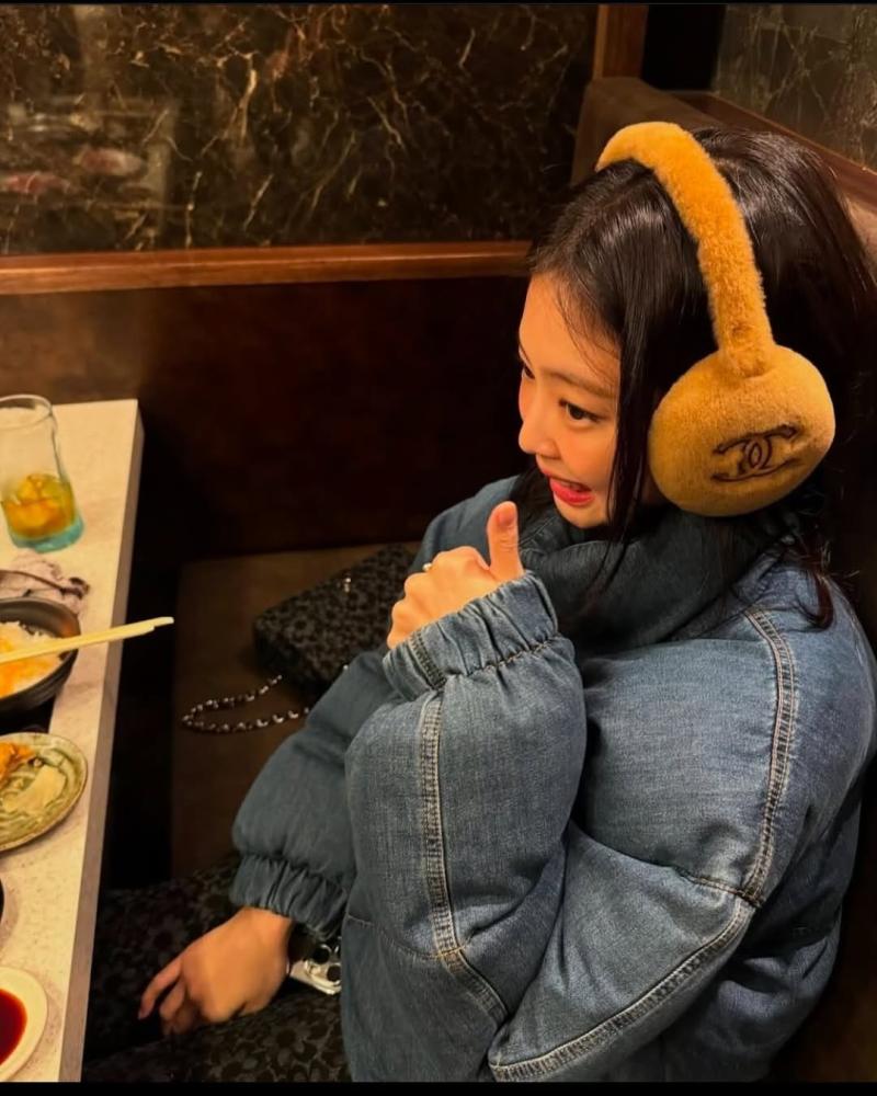 2024 Chanel Coco Neige Beige Earmuffs - TEBOUGIE
