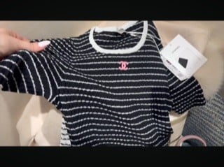 2024 Chanel summer black shirt - TEBOUGIE 2024 Chanel summer black shirt - TEBOUGIE