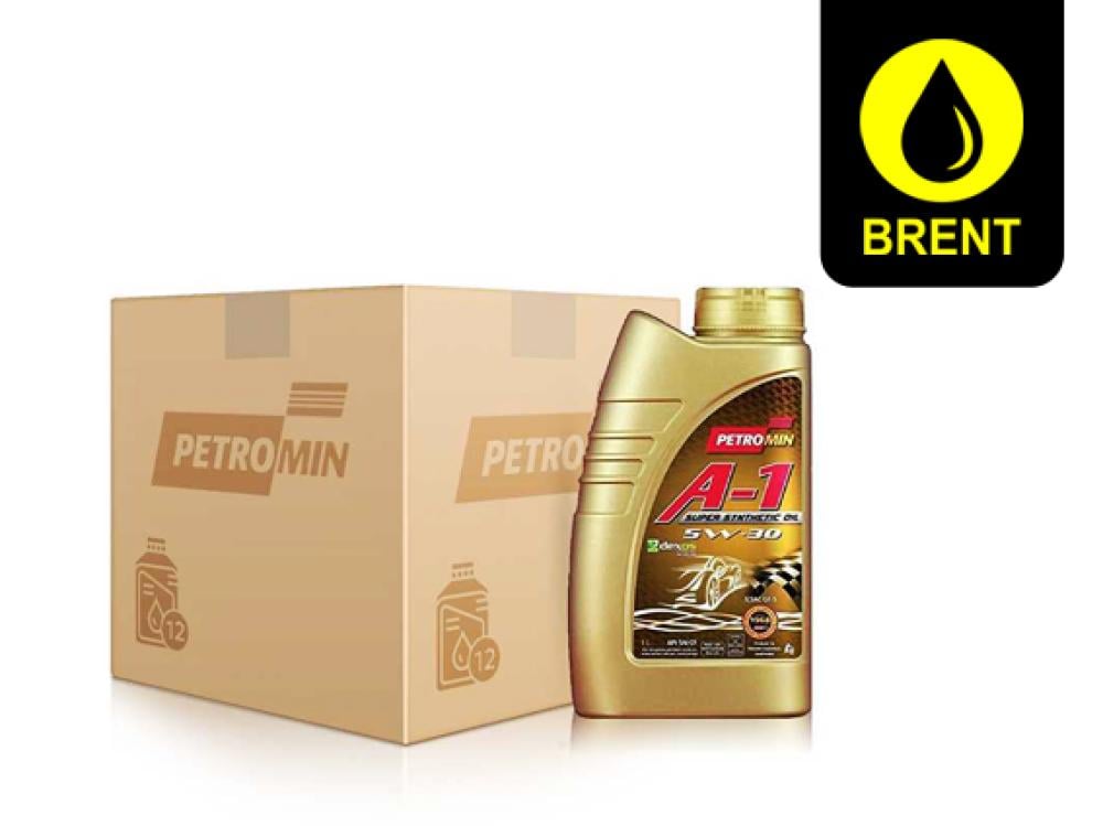 زيت محرك بترومين 5w30 كرتون 12 علبة  Petromin