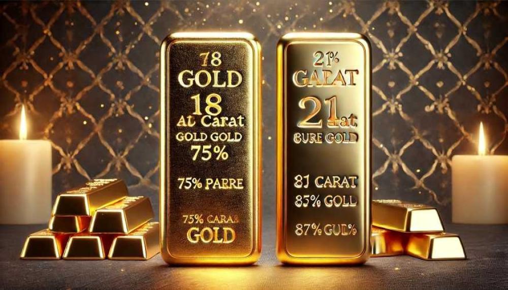 الفرق بين عيار ١٨ وعيار ٢١