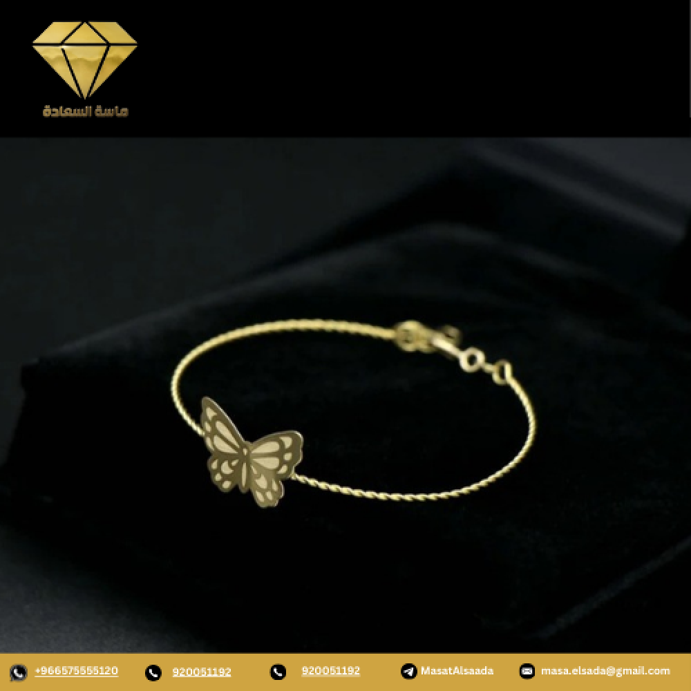 أجمل اشكال اساور اطفال ذهب تعبّر عن الحب والبراءة
