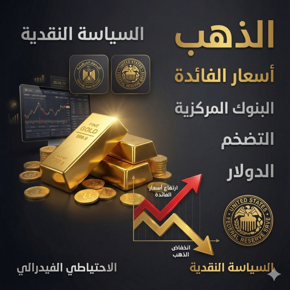 كيف يتأثر الذهب بأسعار الفائدة العالمية؟