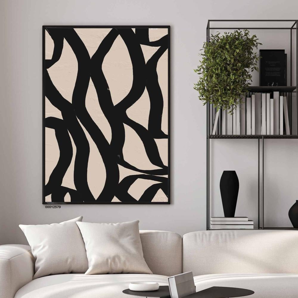 لوحة جدارية فنية مودرن ، قماش كانفس