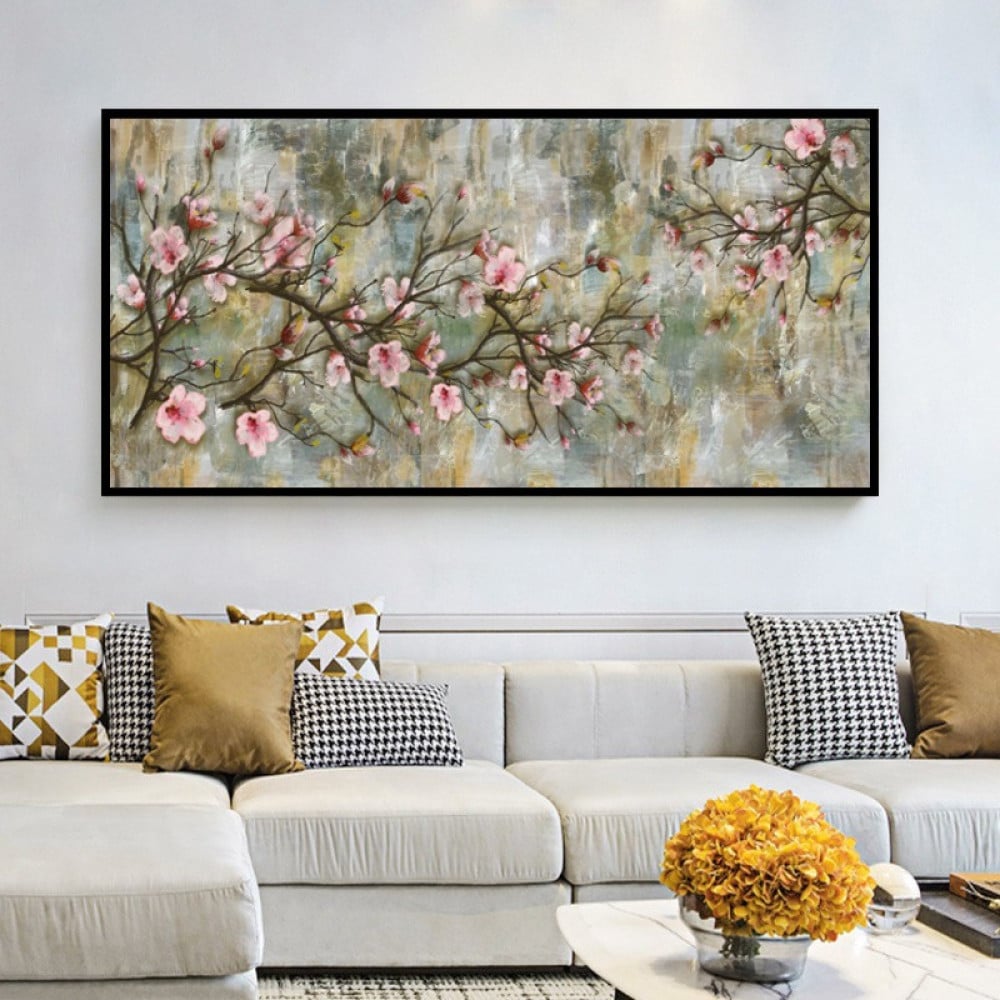 لوحه فنية تجريدي مميزة بدرجات الوان متعددة واسعار منافسة - افكار مودرن