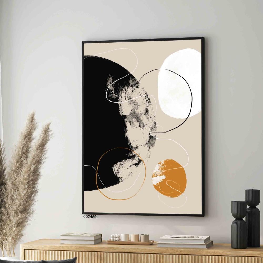 لوحة جدارية فنية مودرن ، قماش كانفس