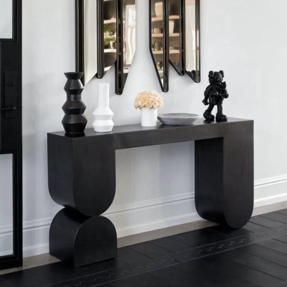 طاولات كونسول مدخل خشبي