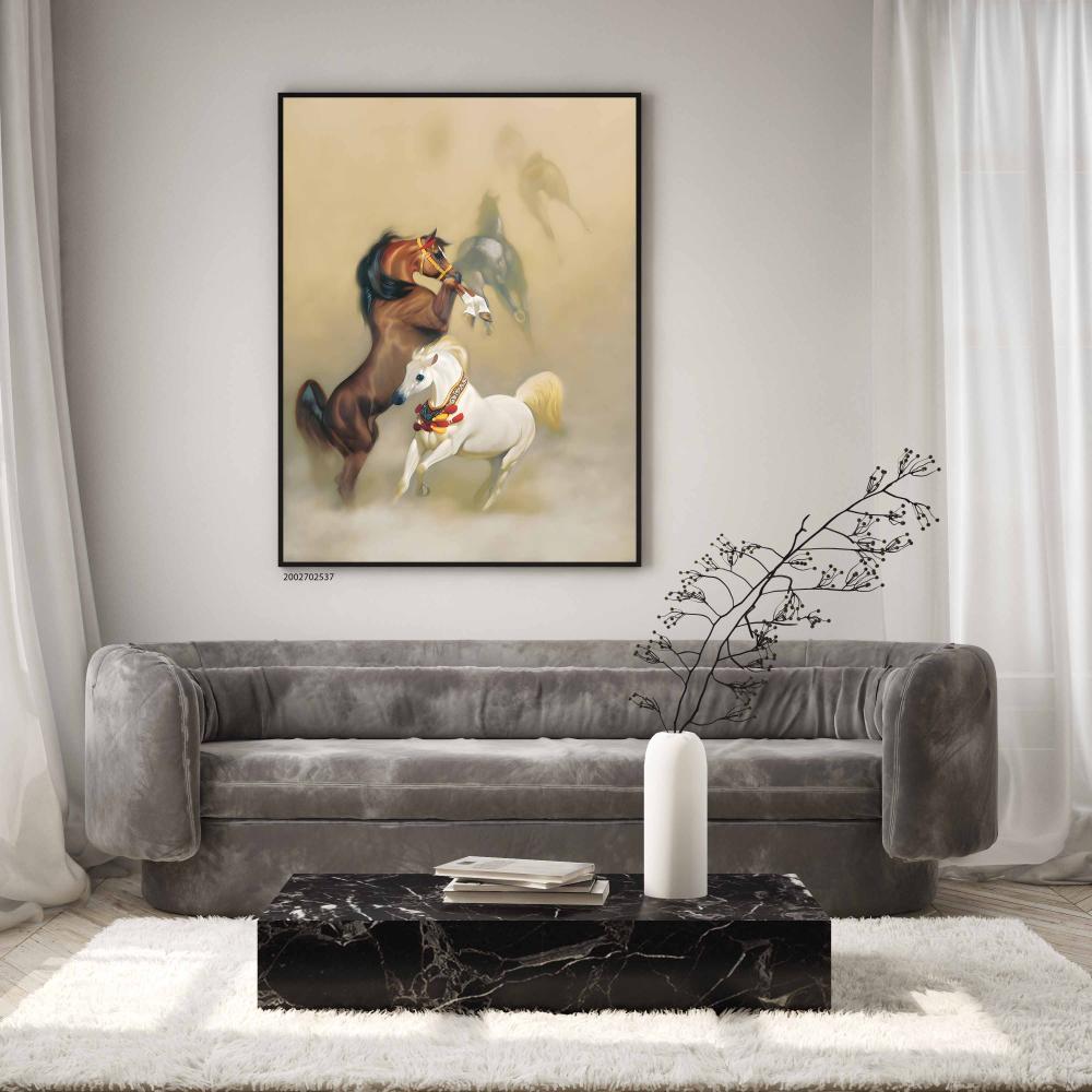 لوحة جدارية فنية مودرن ،  قماش كانفس