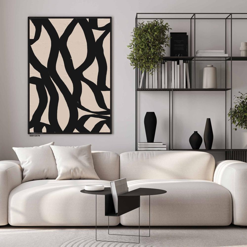 لوحة جدارية فنية مودرن ، قماش كانفس