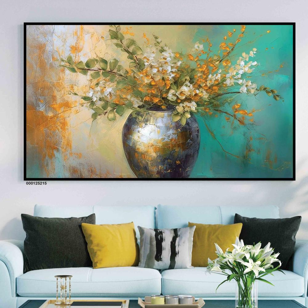 لوحة جداريه فنية تجريدي مودرن قماش كانفس بافضل الاسعار  افكار مودرين