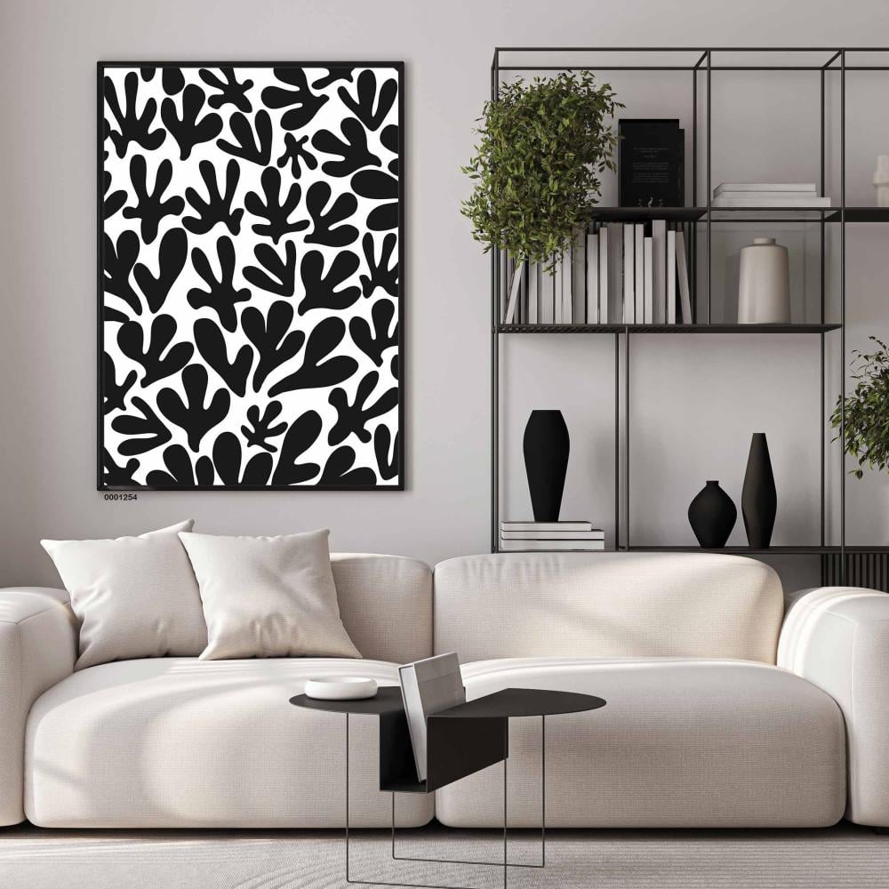 لوحة جدارية فنية تجريدي مودرن