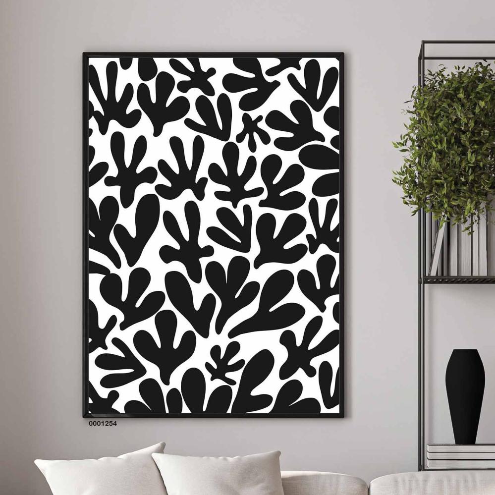 لوحة جدارية فنية تجريدي مودرن