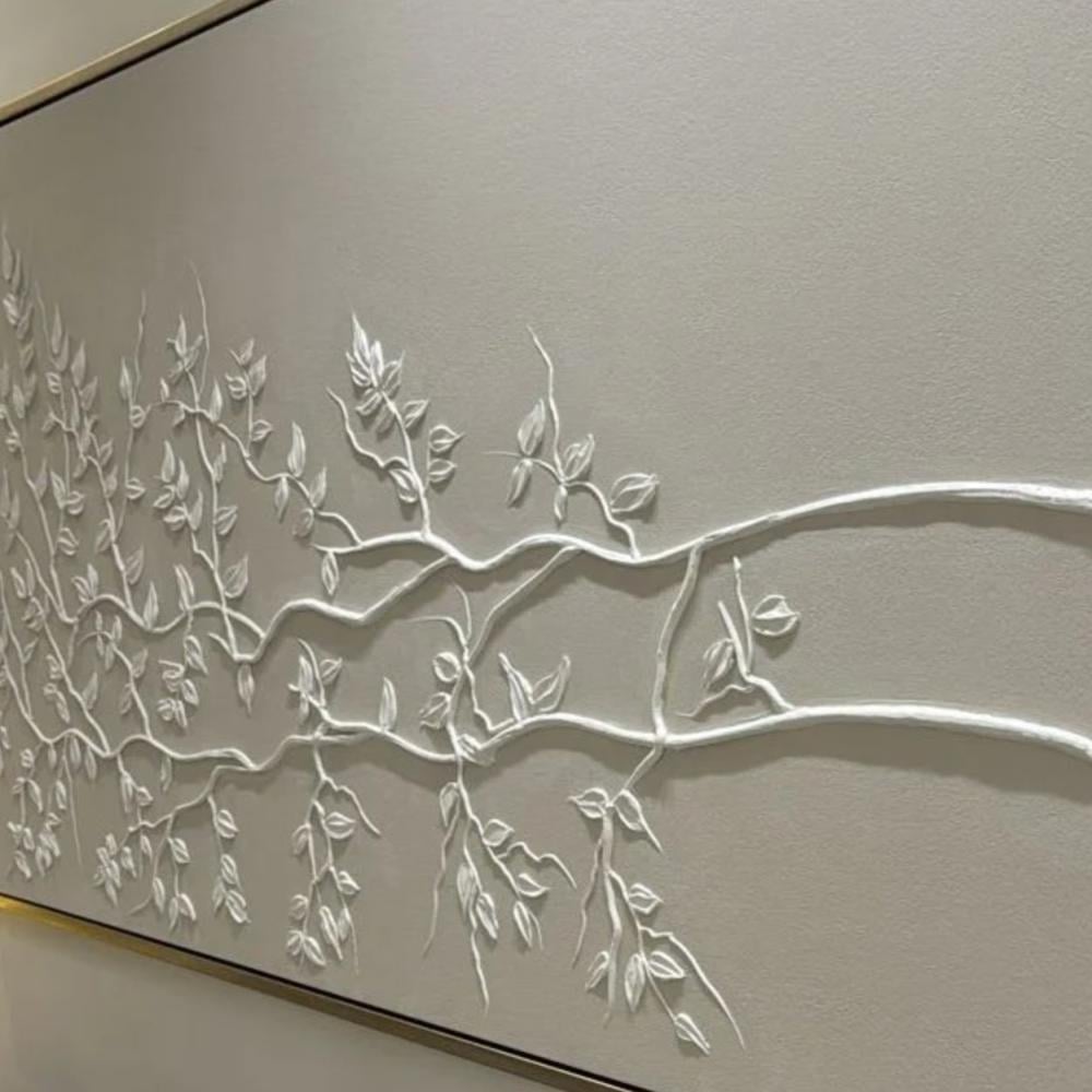 لوحة جدارية جبسية - اغصان شجر
