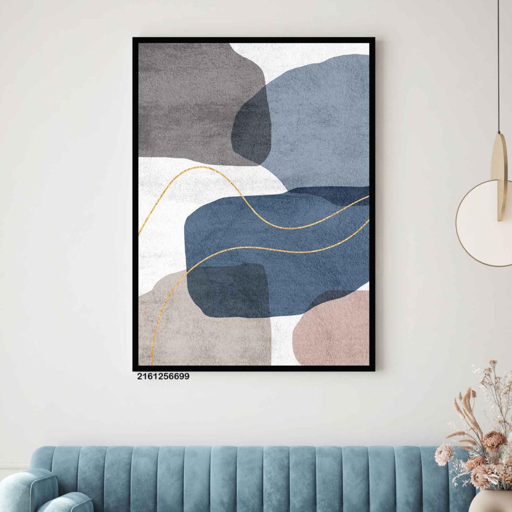 لوحة جداريه فنية تجريدي مودرن قماش كانفس بافضل الاسعار  افكار مودرين