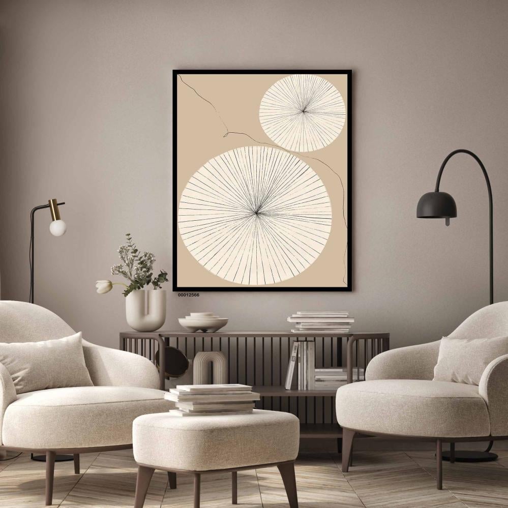 لوحة جدارية فنية مودرن ، قماش كانفس