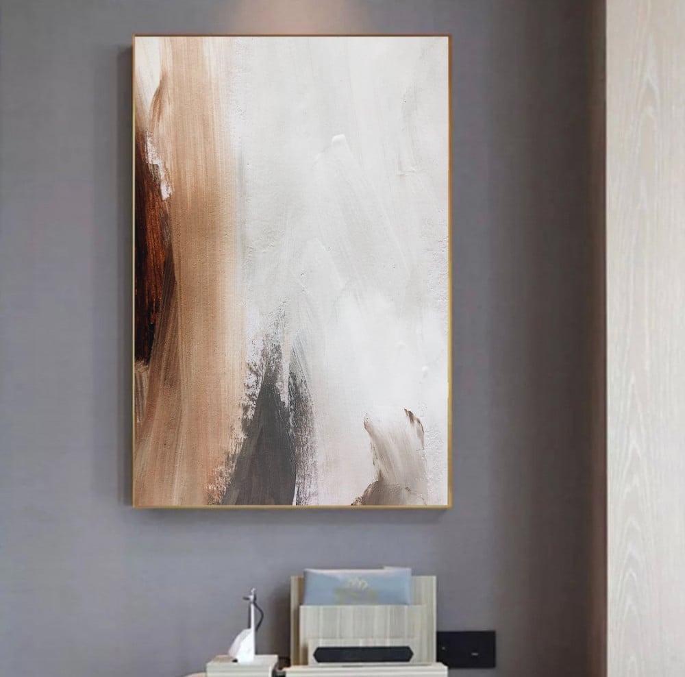 لوحة جدارية مودرن فن تجريدي بالوان متعددة - اسعار منافسة -فكار مودرن