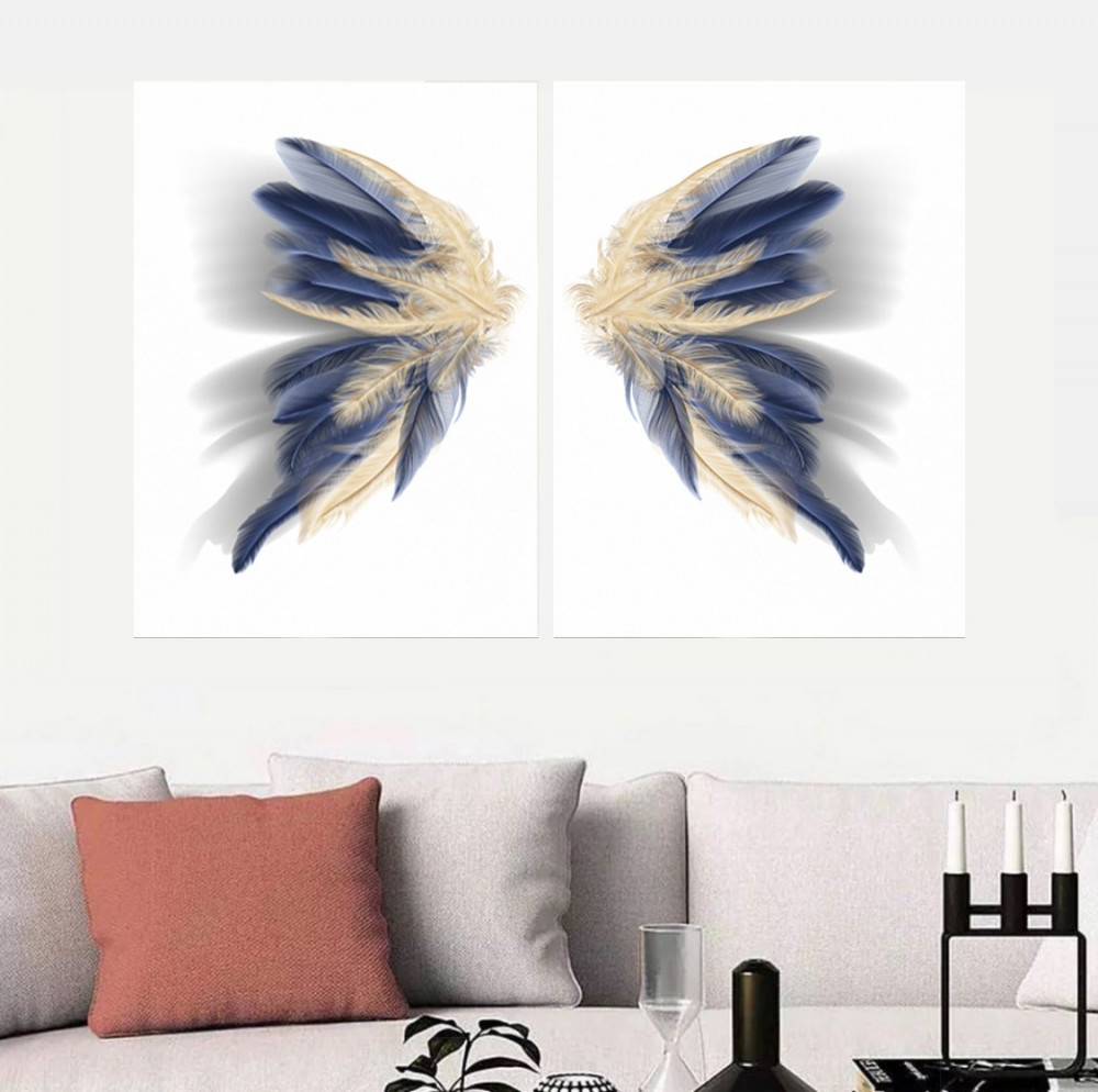 لوحتين جدارية مودرن مميزة جودة عالية اسعارنا هي الافضل - افكار مودرن