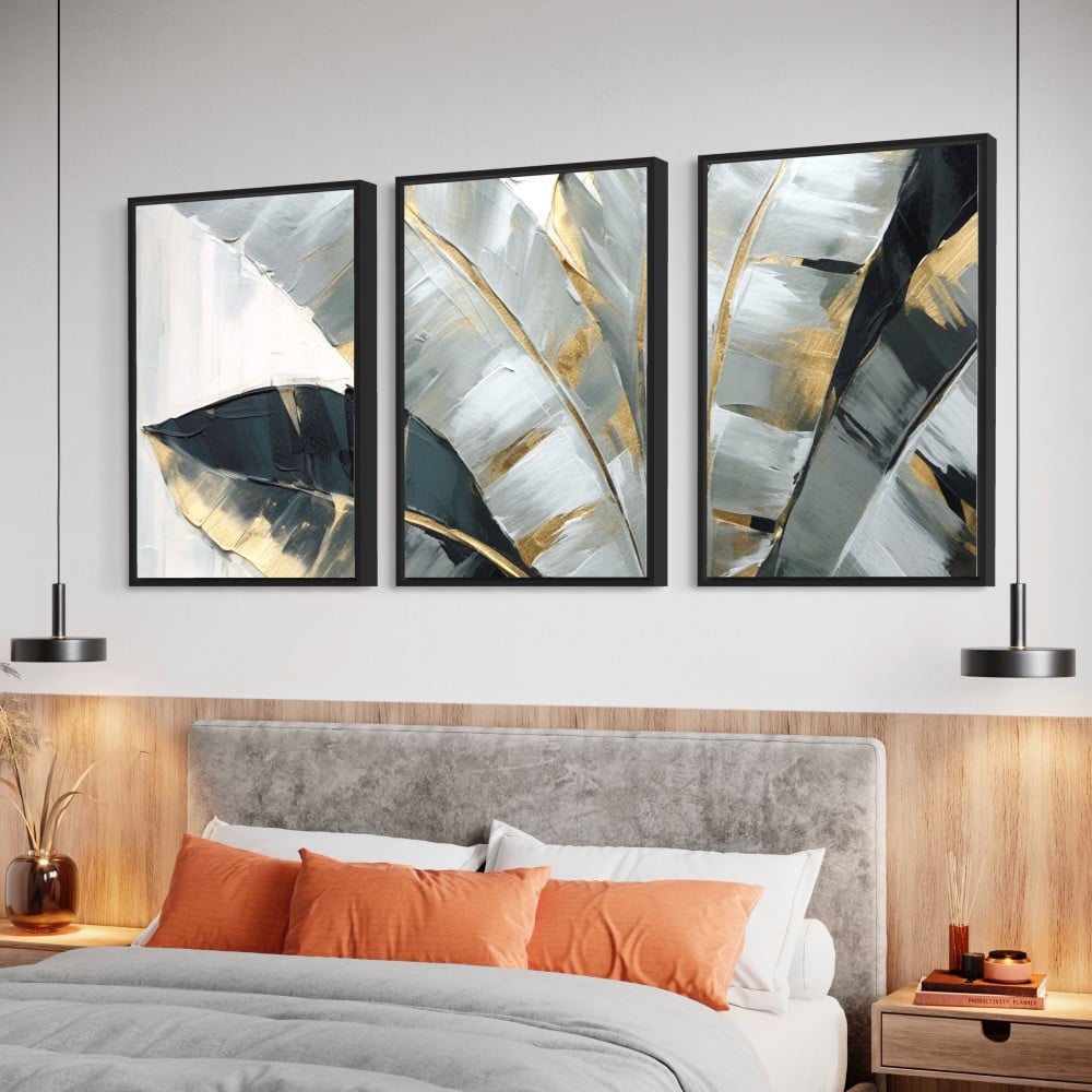طقم من 3 لوحات مودرن