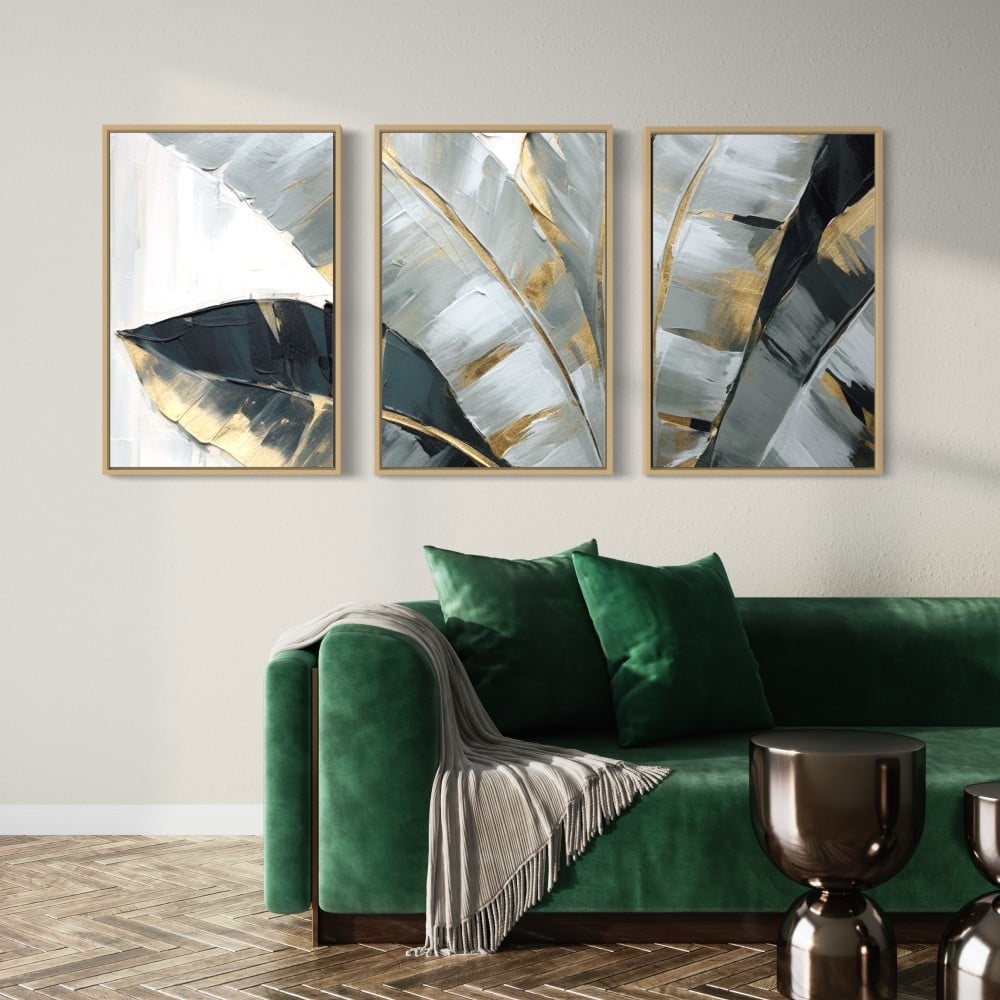 طقم من 3 لوحات مودرن