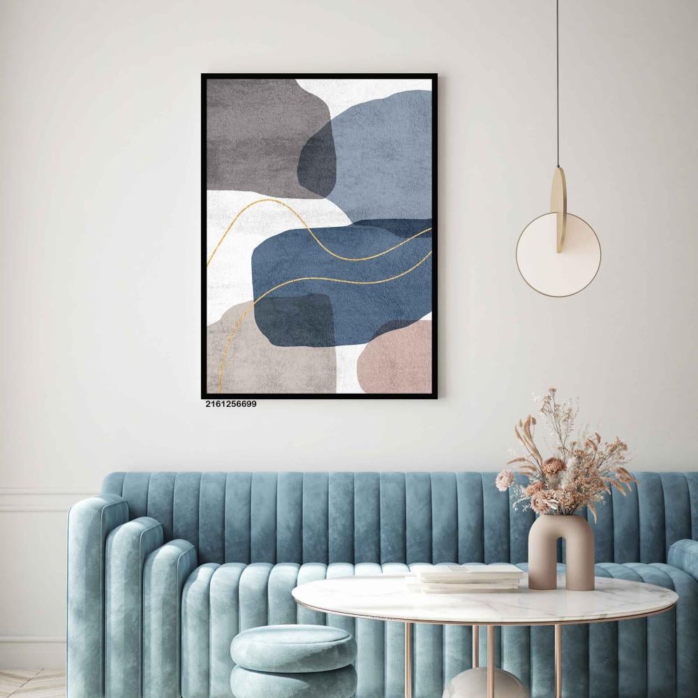 لوحة جدارية فنية مودرن ،  قماش كانفس