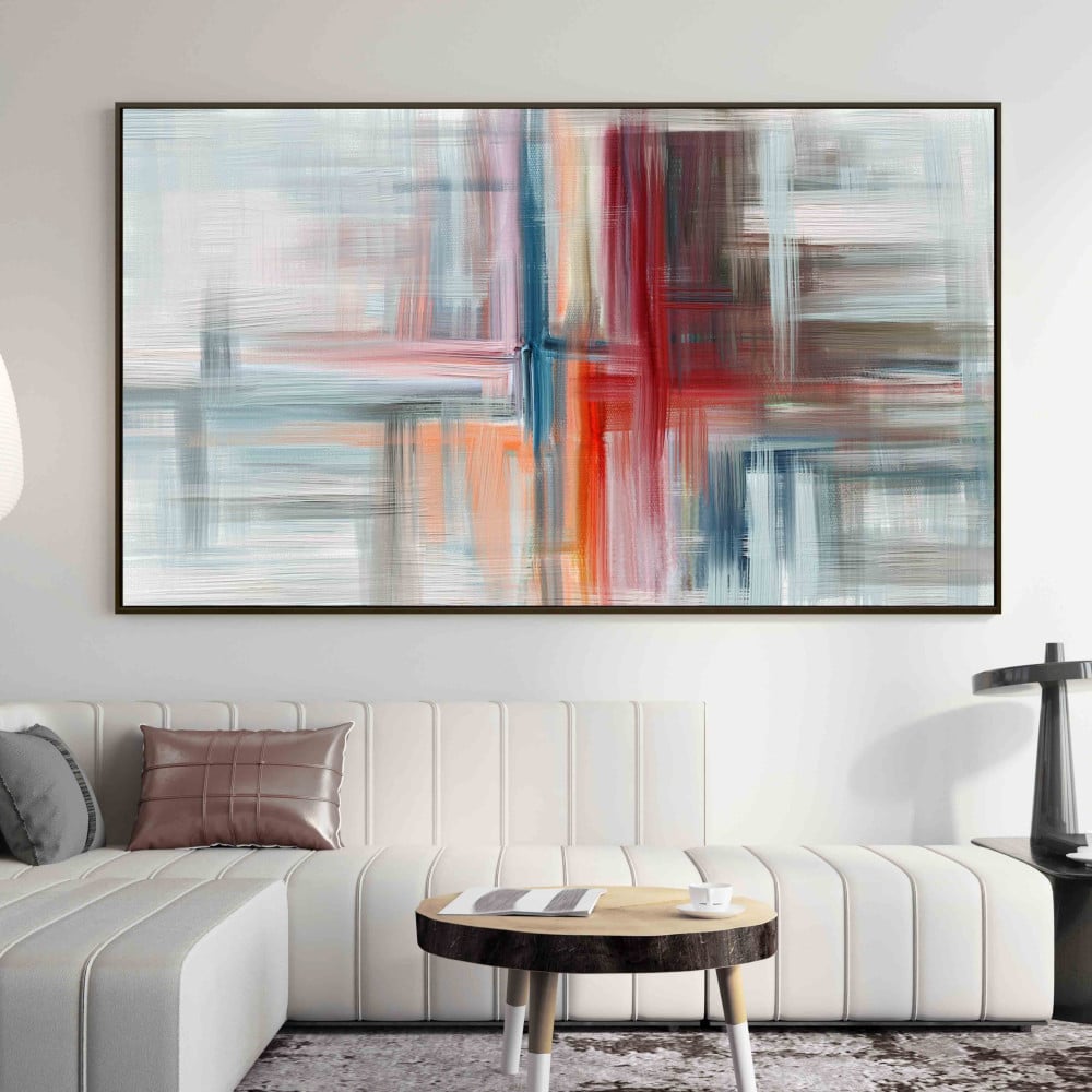 لوحه فنية تجريدي مميزة بدرجات الوان متعددة واسعار منافسة - افكار مودرن