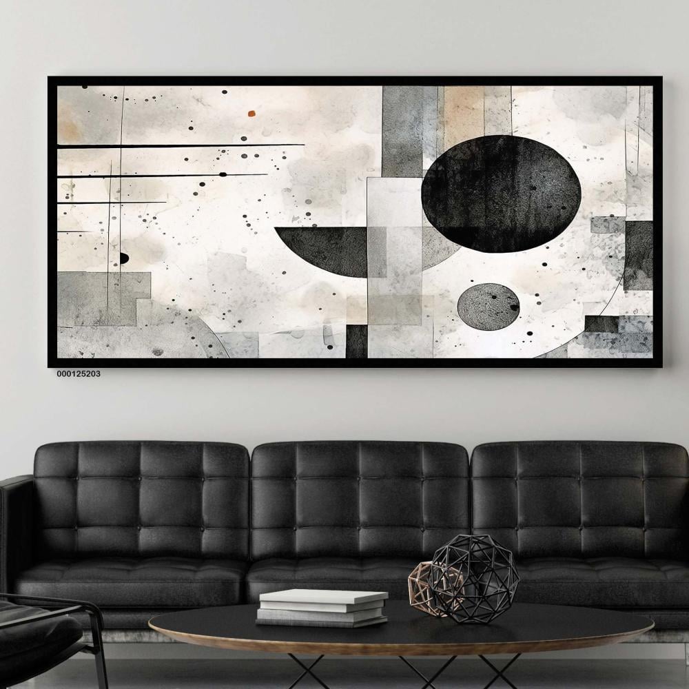 لوحة جدارية فنية تجريدية