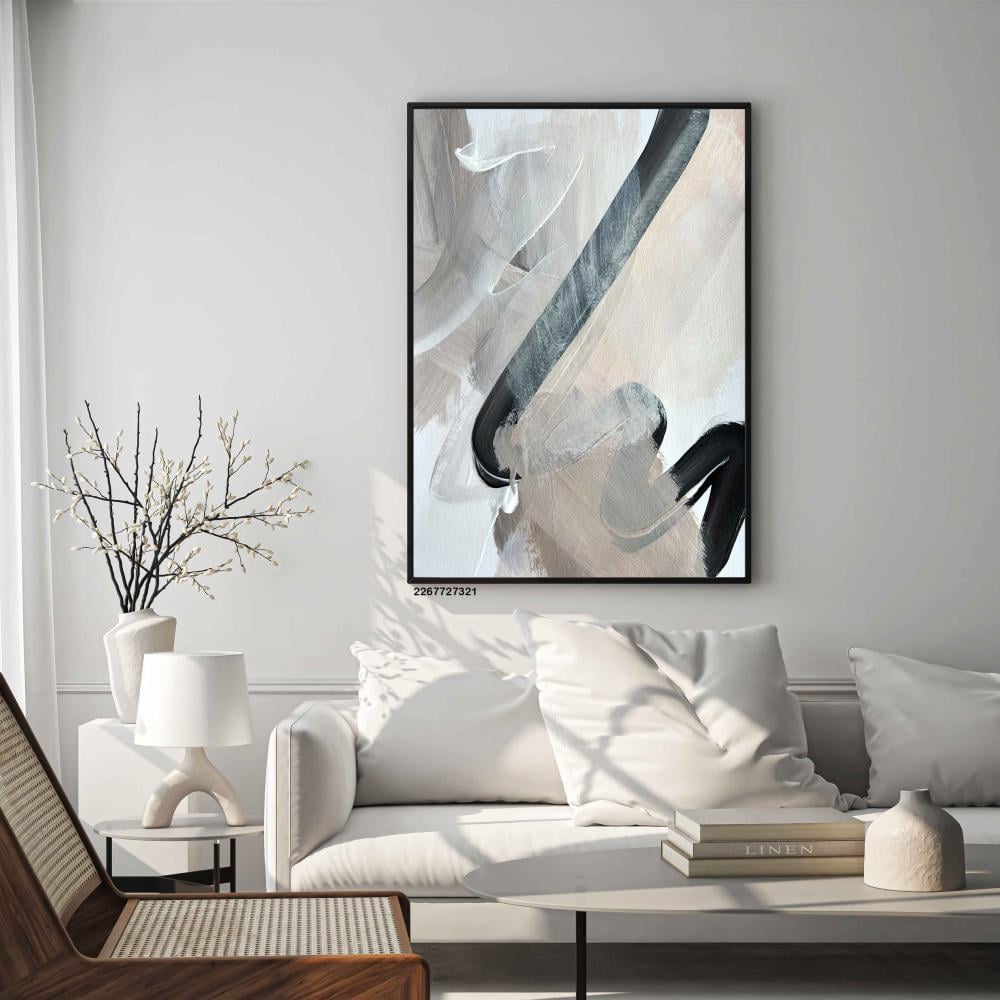 لوحة جدارية فنية مودرن ،  قماش كانفس