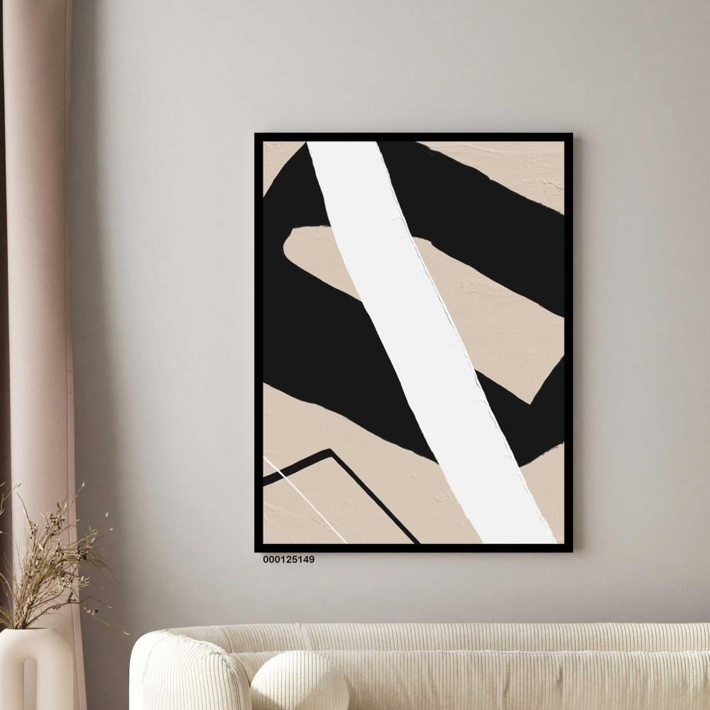 لوحة جدارية فنية مودرن ، قماش كانفس