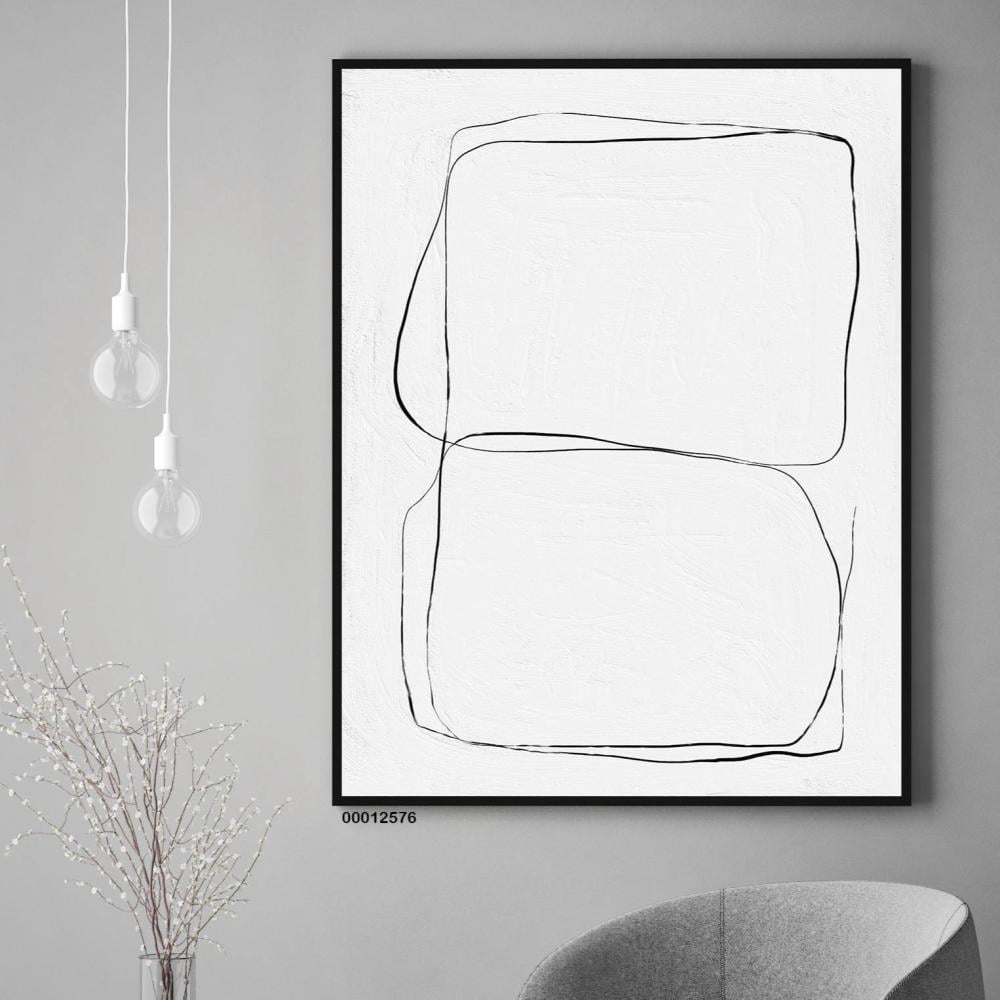 لوحة جدارية فنية مودرن ، قماش كانفس