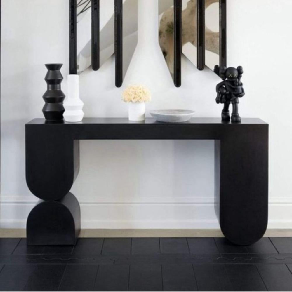 طاولة كونسول مدخل خشبي