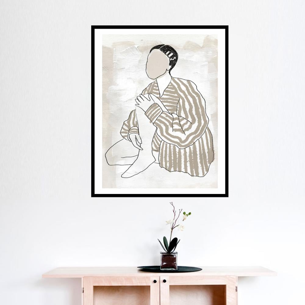 لوحة جدارية فنية مودرن ،  قماش كانفس