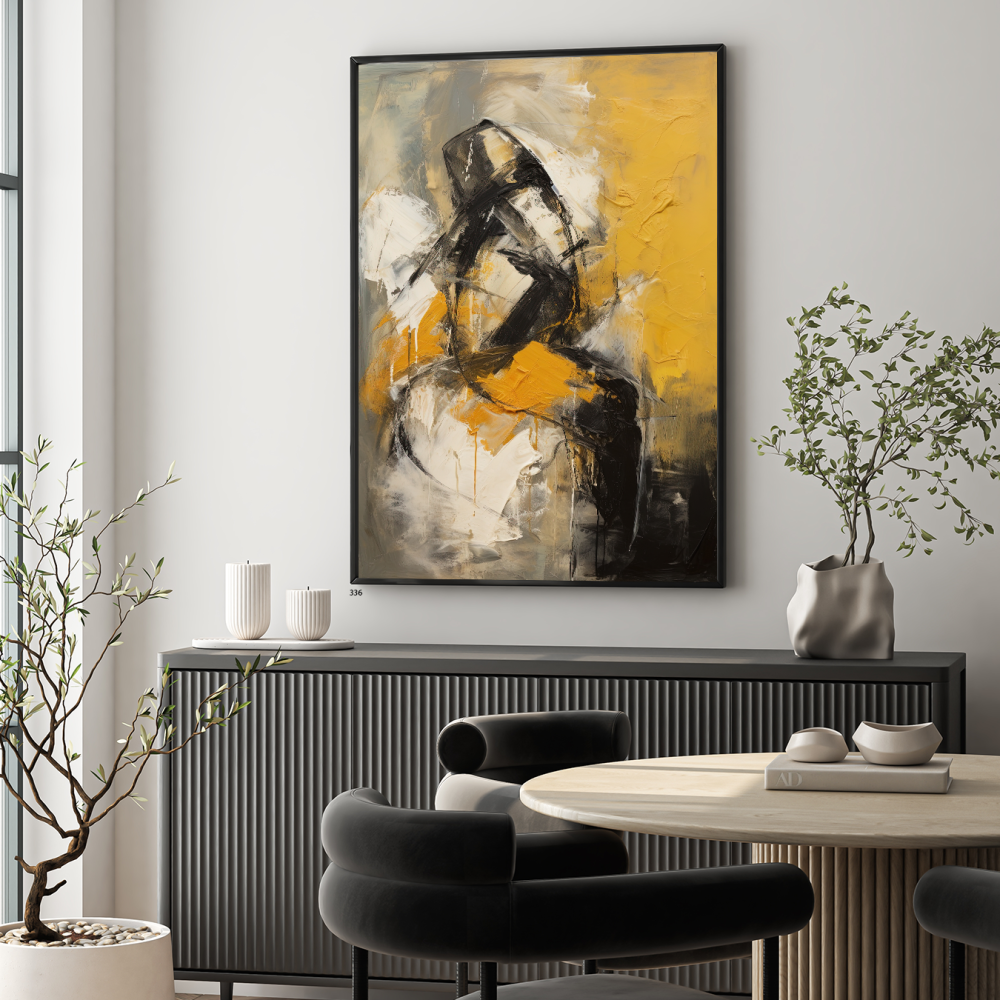 لوحة جدارية فنية مودرن ،  قماش كانفس