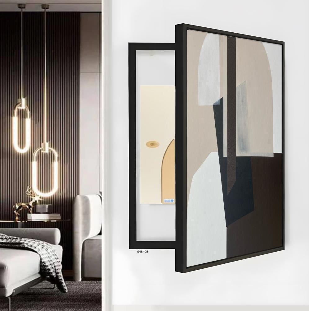 لوحات كانفس متعددة الألوان - لتغطية طبلون الكهرباء