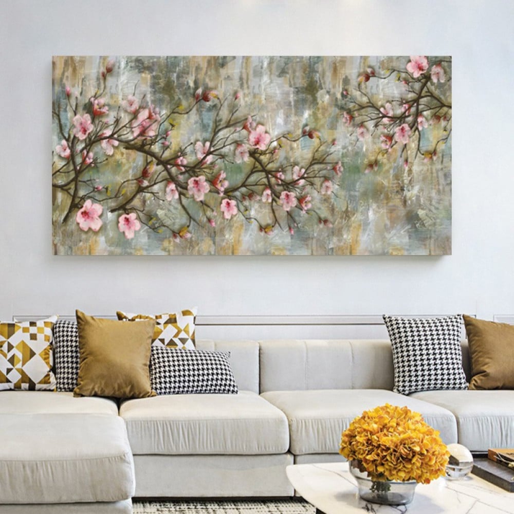 لوحه فنية تجريدي مميزة بدرجات الوان متعددة واسعار منافسة - افكار مودرن