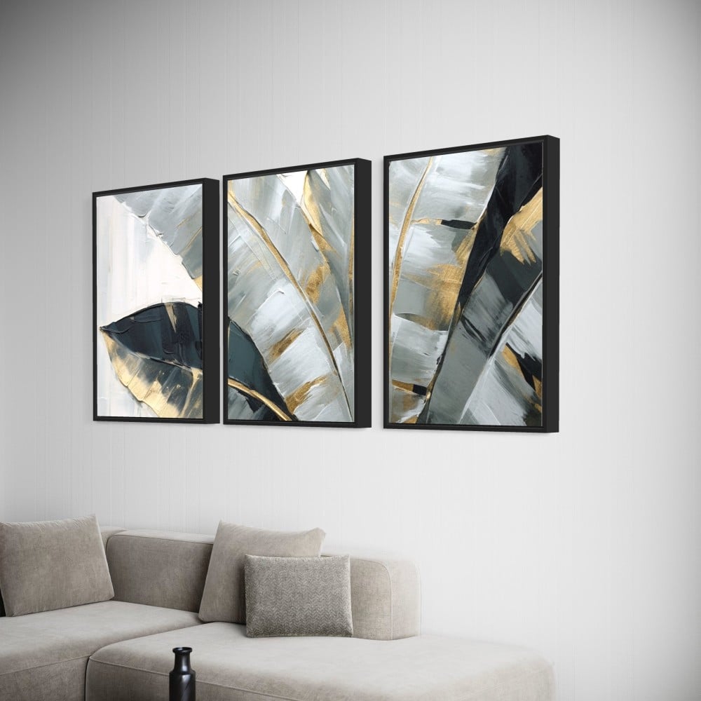 طقم من 3 لوحات مودرن