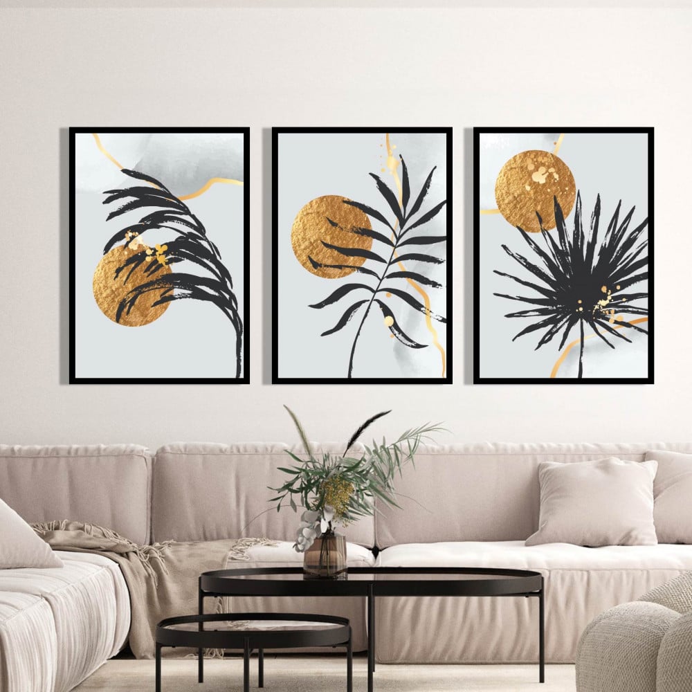 طقم من 3 لوحات مودرن يتم صناعتها باعلى جودة - افكار مودرن
