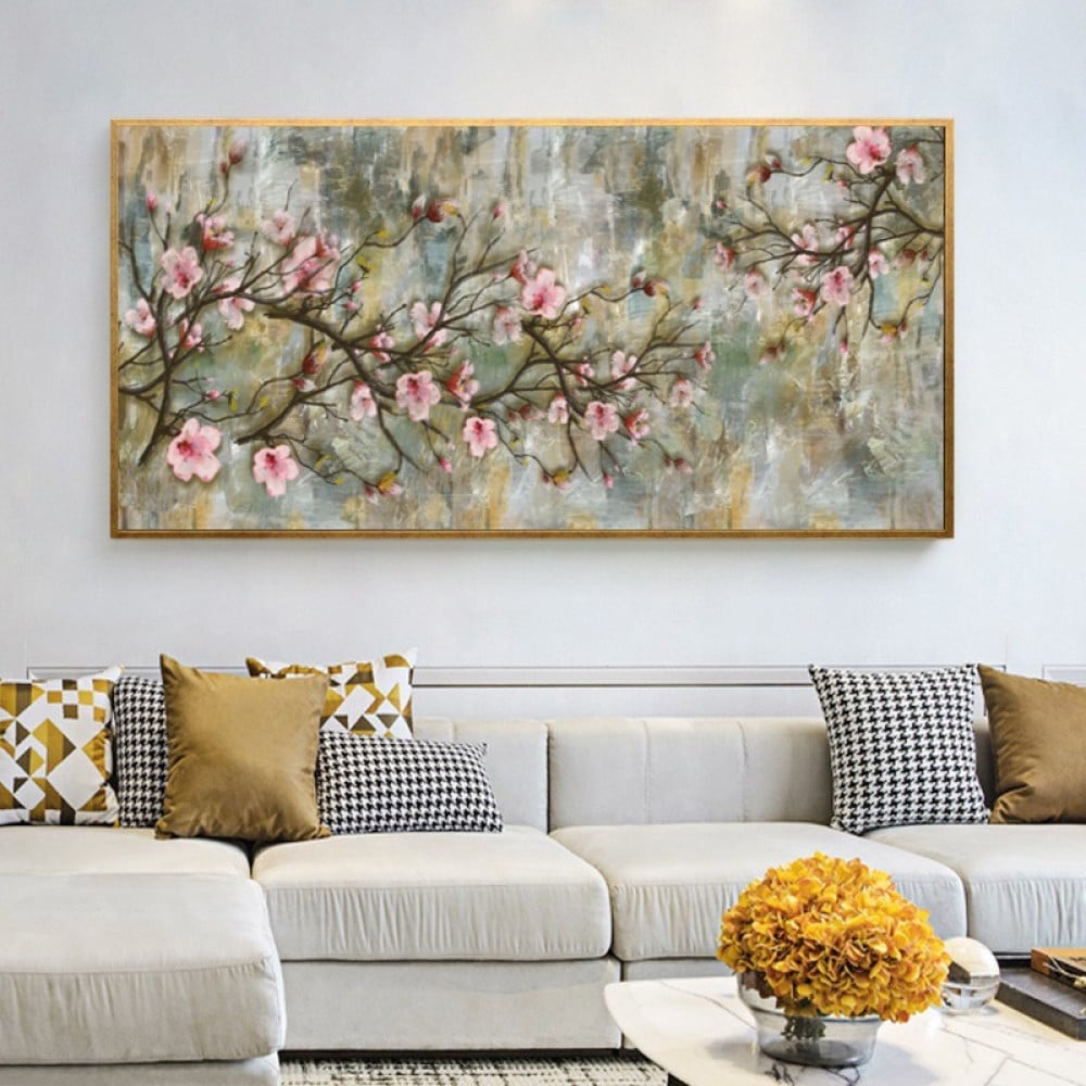 لوحه فنية تجريدي مميزة بدرجات الوان متعددة واسعار منافسة - افكار مودرن