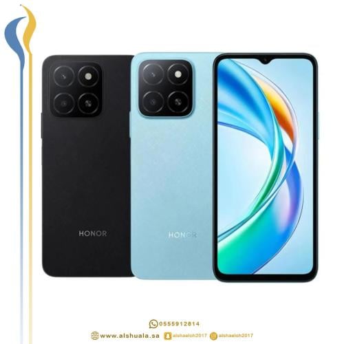 هونر x5b Plus ازرق - اسود 4Ram 128GB