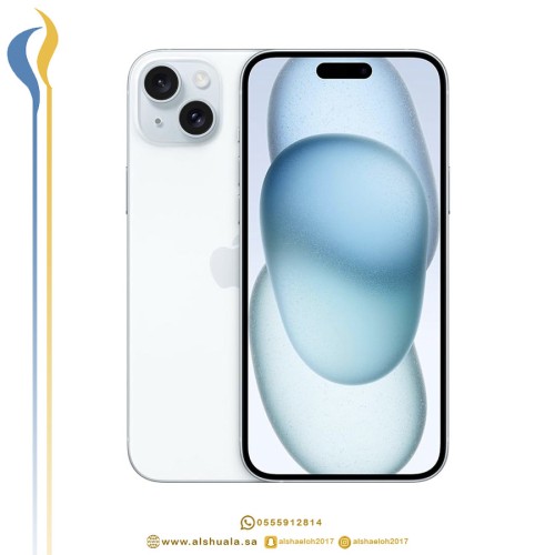 ابل ايفون 15 بلس 128GB ازرق ضمان حاسبات العرب (نسخ...