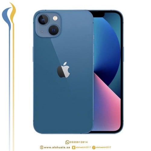 ابل ايفون 13 عادي 128GB ازرق ضمان حاسبات العرب (نس...