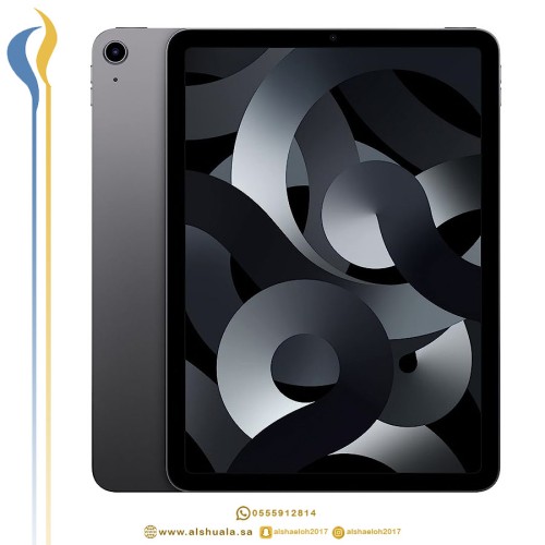 ابل ايباد اير الجيل الخامس 64GB رمادي ضمان حاسبات...